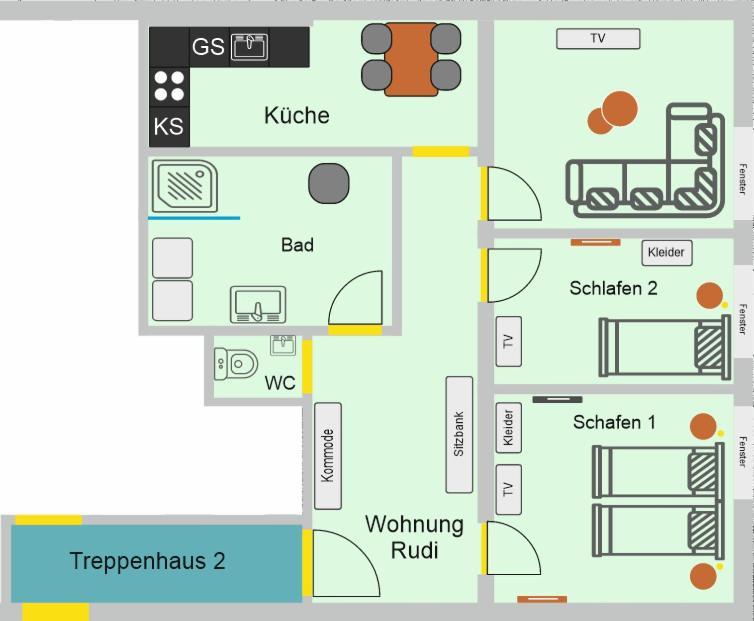 Provizial Rudi Apartment Wadgassen